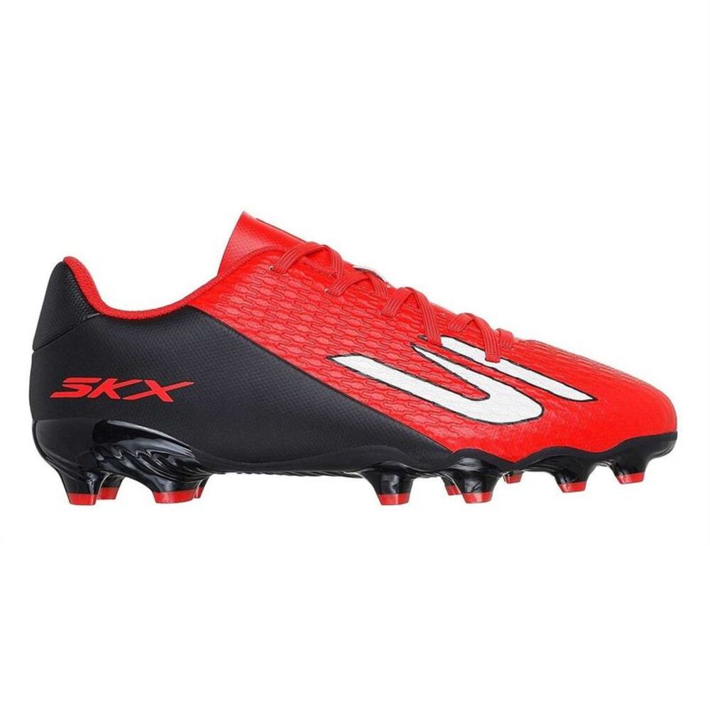 Skechers Childrens/Kids Pro Firm Ground Football Boots / Red/Black